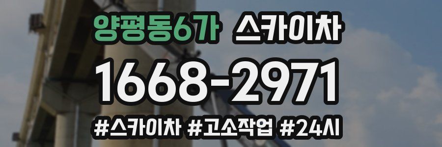 양평동6가 스카이차