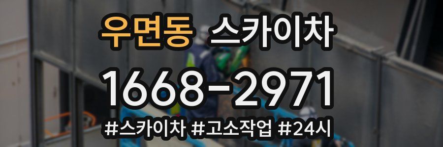 우면동 스카이차