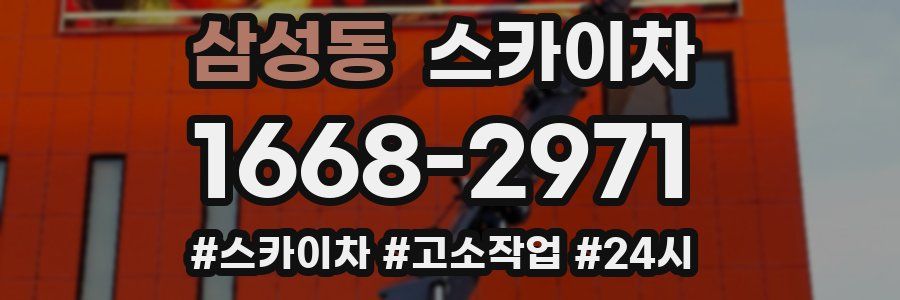 삼성동 스카이차