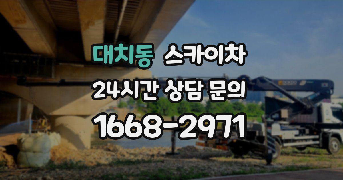 대치동 스카이차