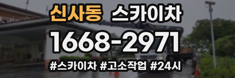 신사동 스카이차