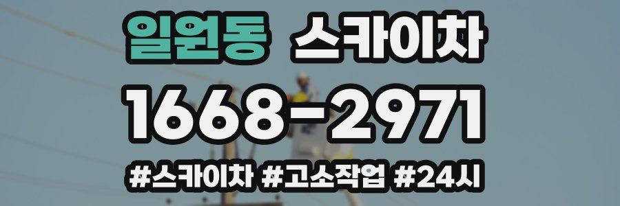 일원동 스카이차