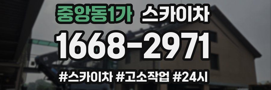 중앙동1가 스카이차