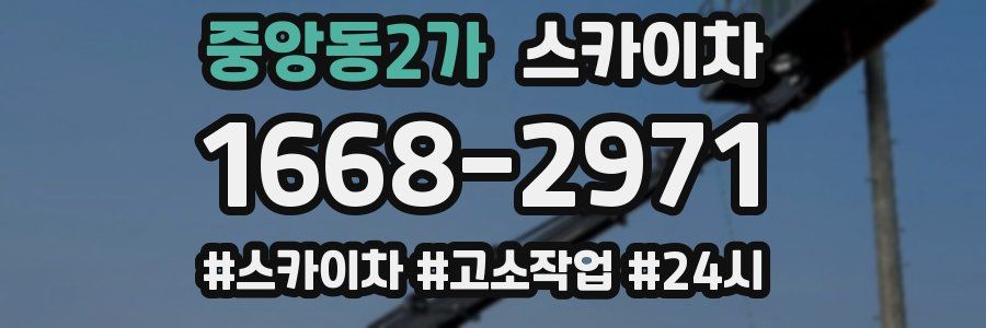 중앙동2가 스카이차