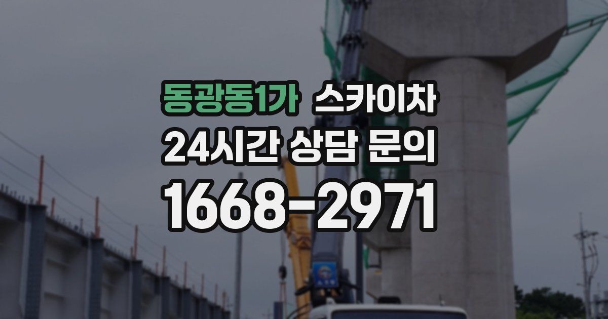 동광동1가 스카이차