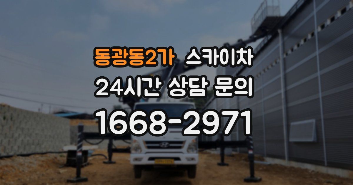동광동2가 스카이차