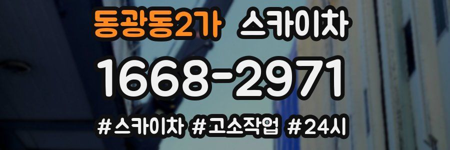 동광동2가 스카이차