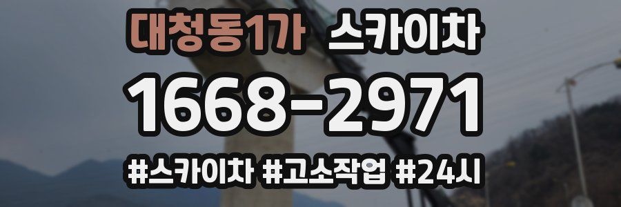 대청동1가 스카이차