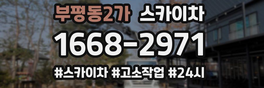 부평동2가 스카이차