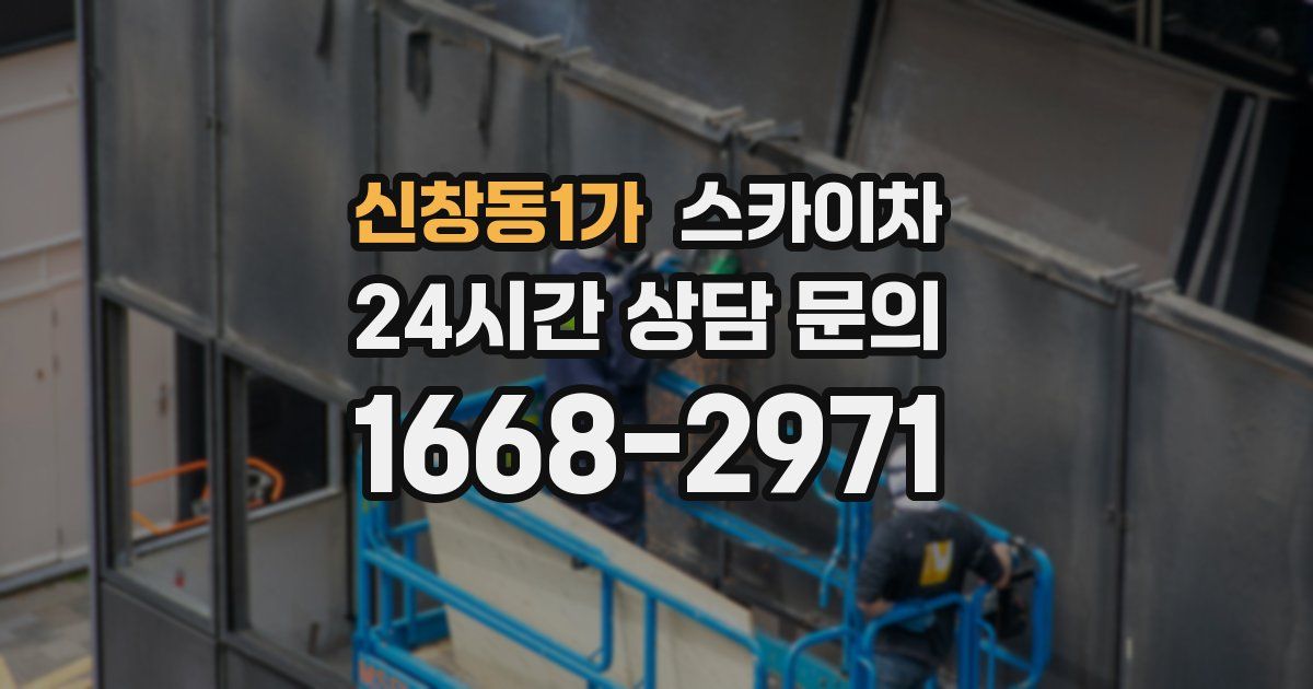 신창동1가 스카이차