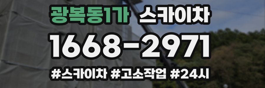 광복동1가 스카이차
