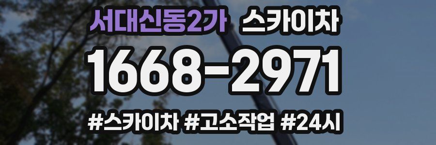 서대신동2가 스카이차