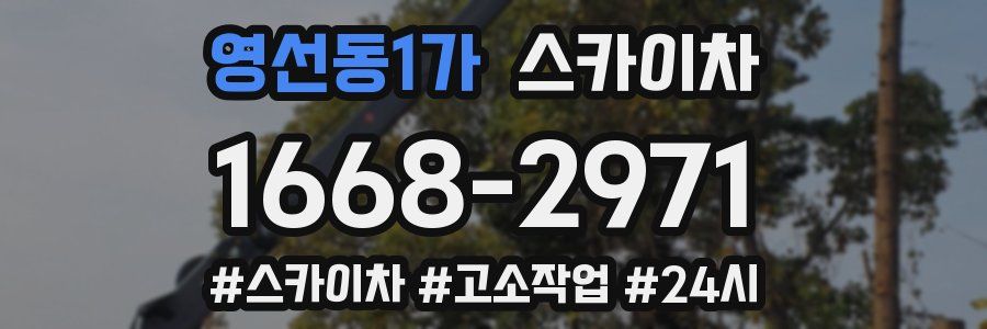 영선동1가 스카이차