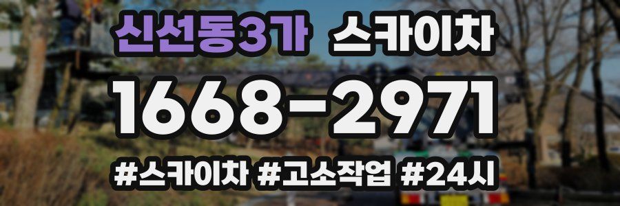 신선동3가 스카이차