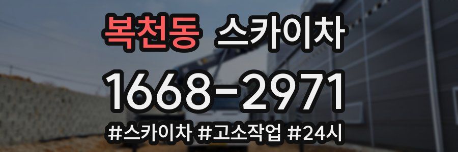 복천동 스카이차