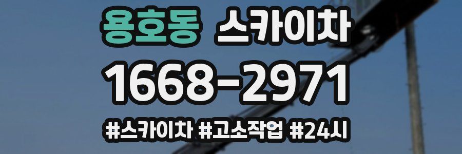 용호동 스카이차