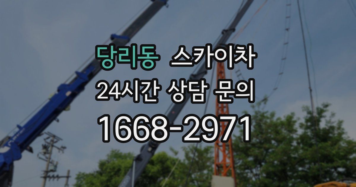 당리동 스카이차