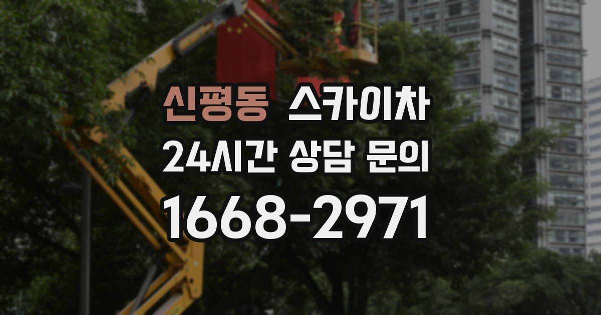 신평동 스카이차