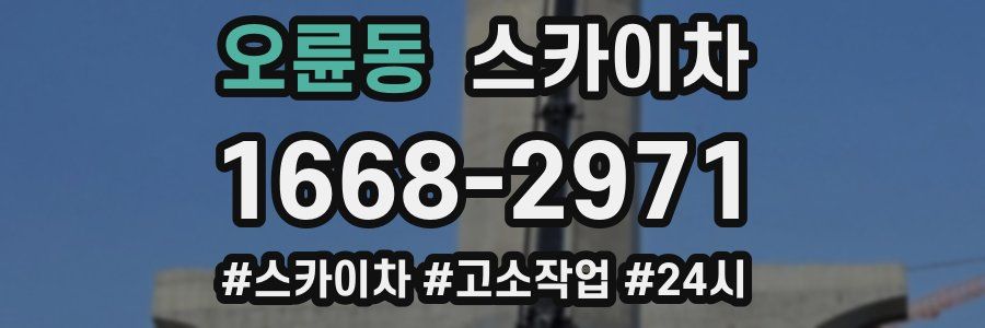 오륜동 스카이차