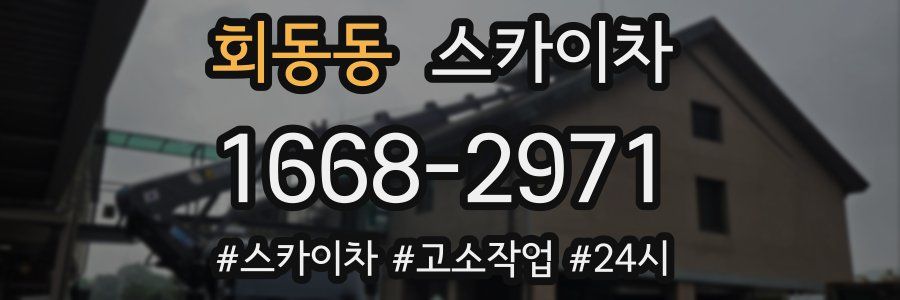 회동동 스카이차