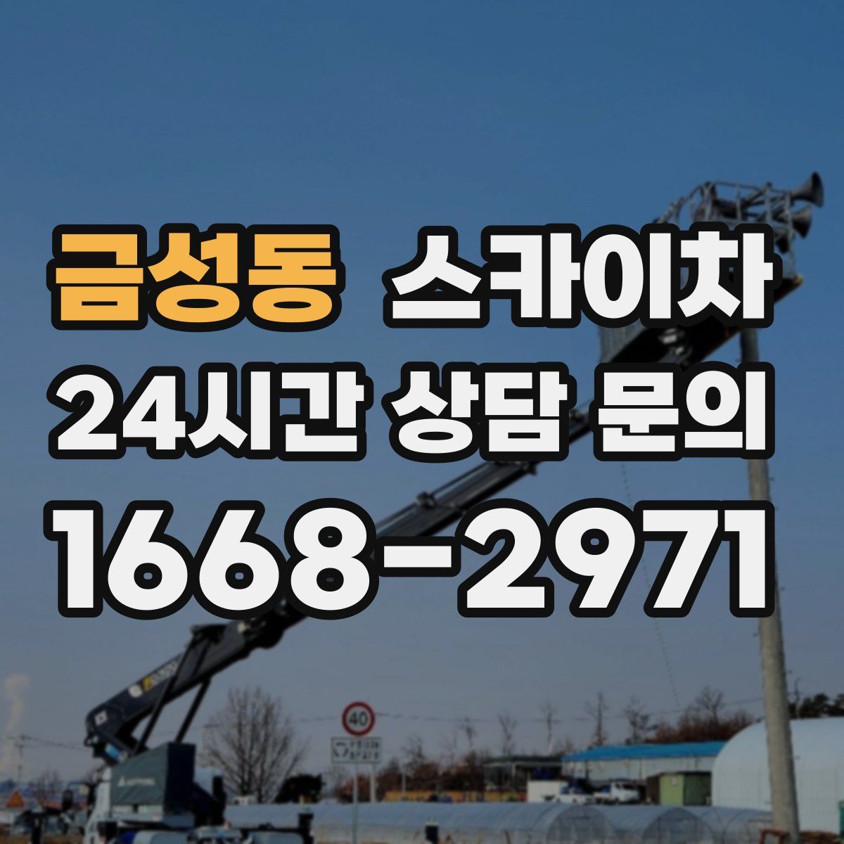 금성동 스카이차