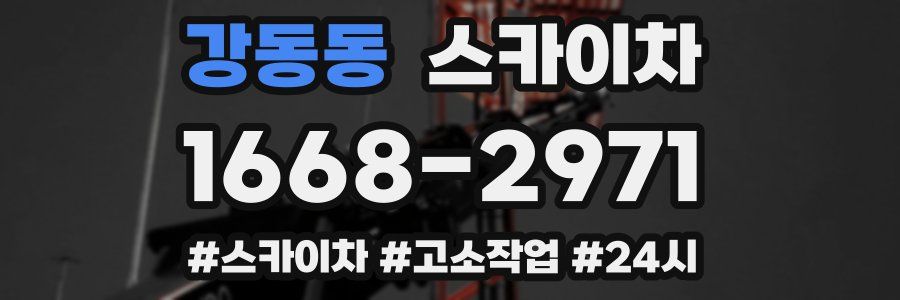 강동동 스카이차