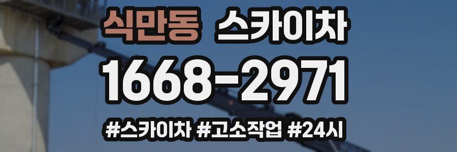 식만동 스카이차