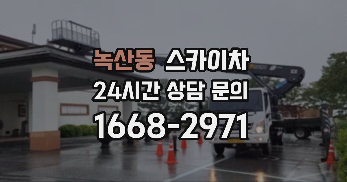 녹산동 스카이차