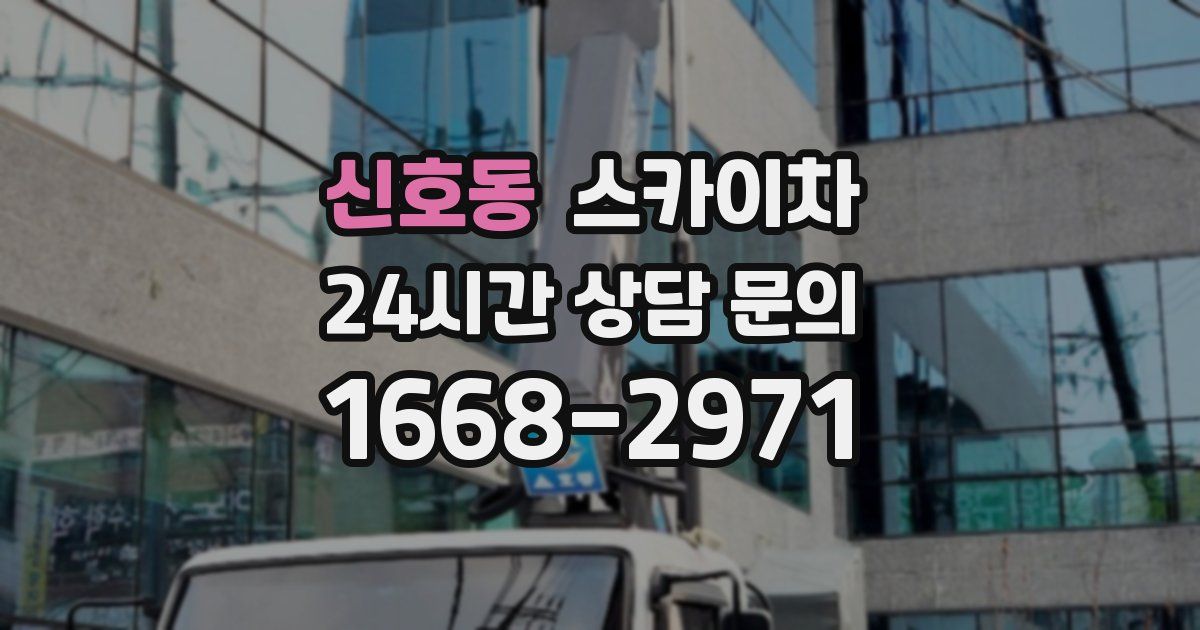 신호동 스카이차