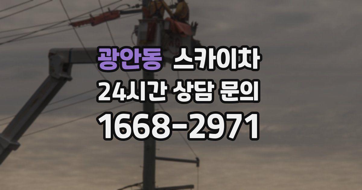 광안동 스카이차