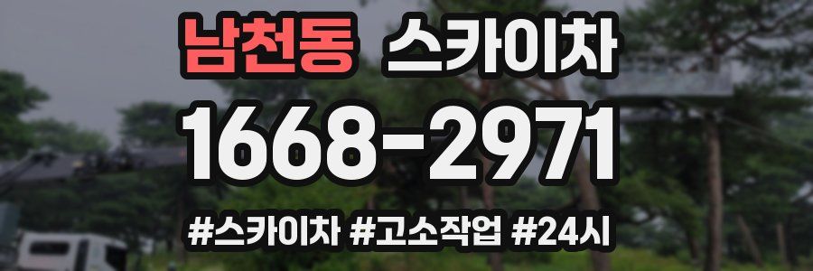 남천동 스카이차