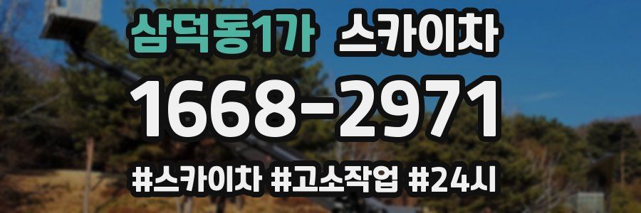 삼덕동1가 스카이차