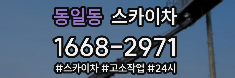 동일동 스카이차