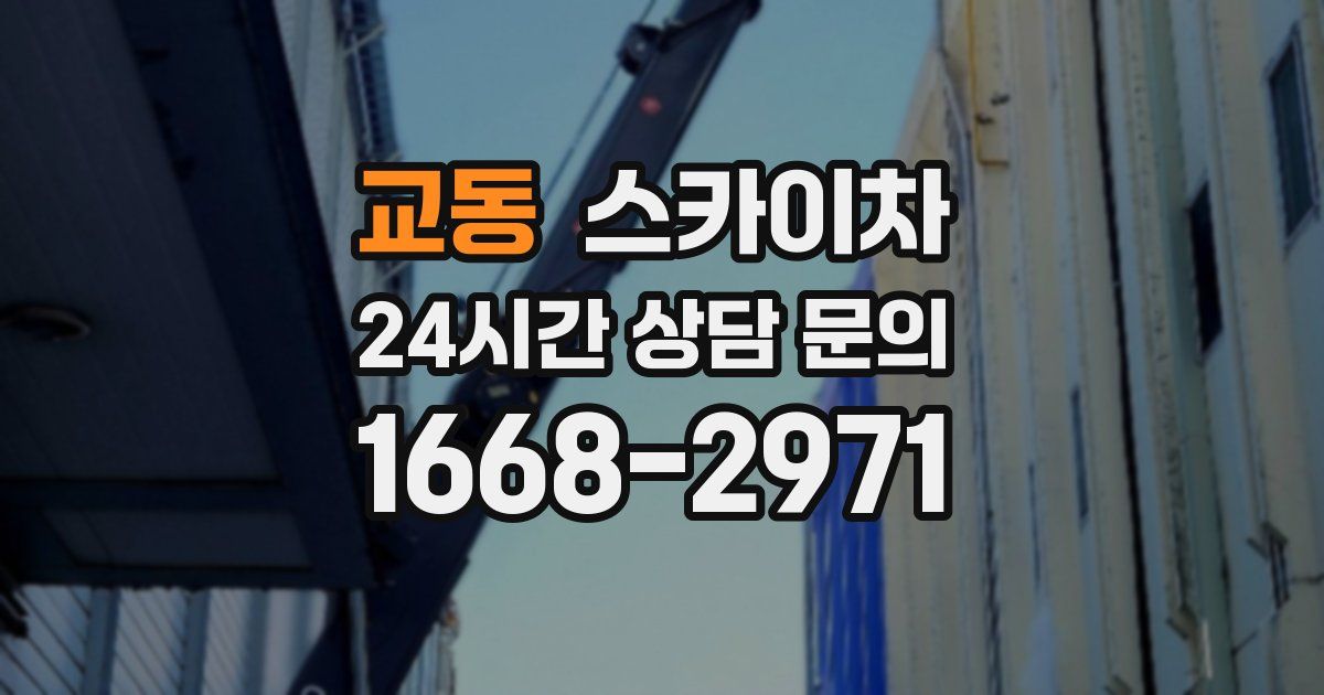교동 스카이차