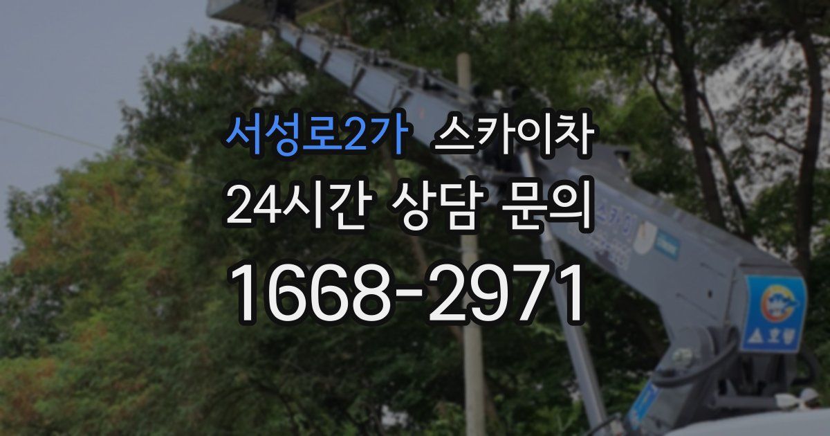 서성로2가 스카이차