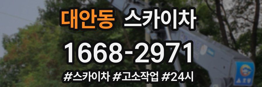 대안동 스카이차