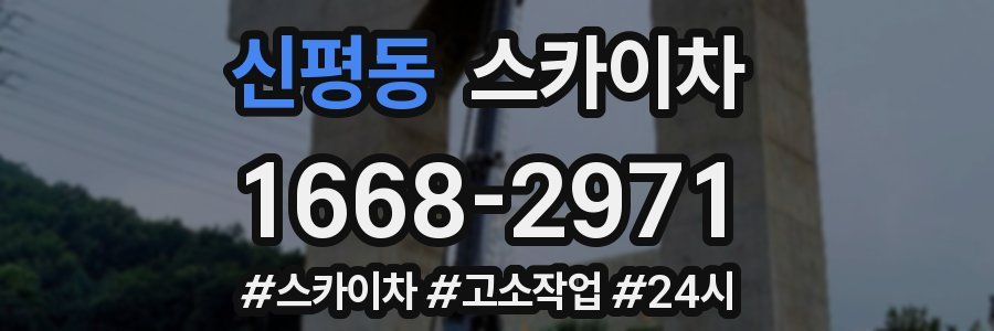 신평동 스카이차
