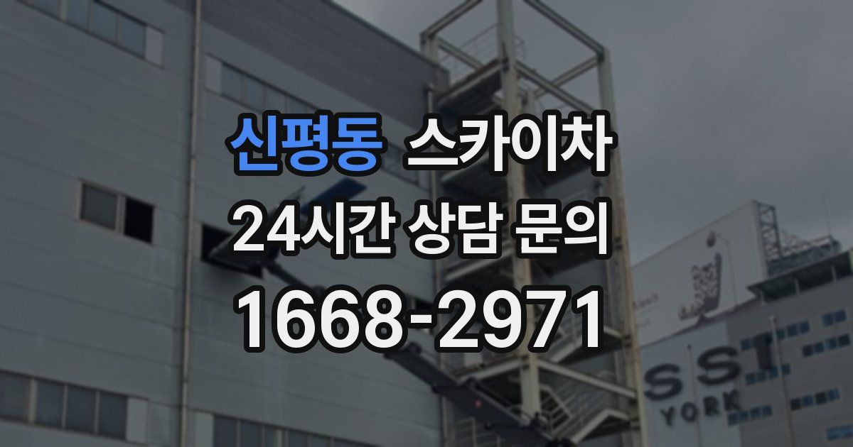 신평동 스카이차