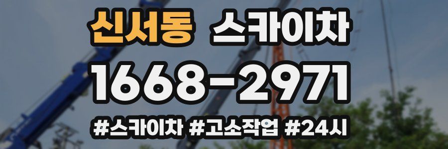 신서동 스카이차