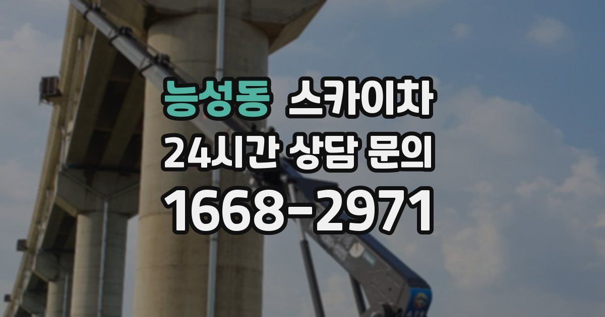 능성동 스카이차