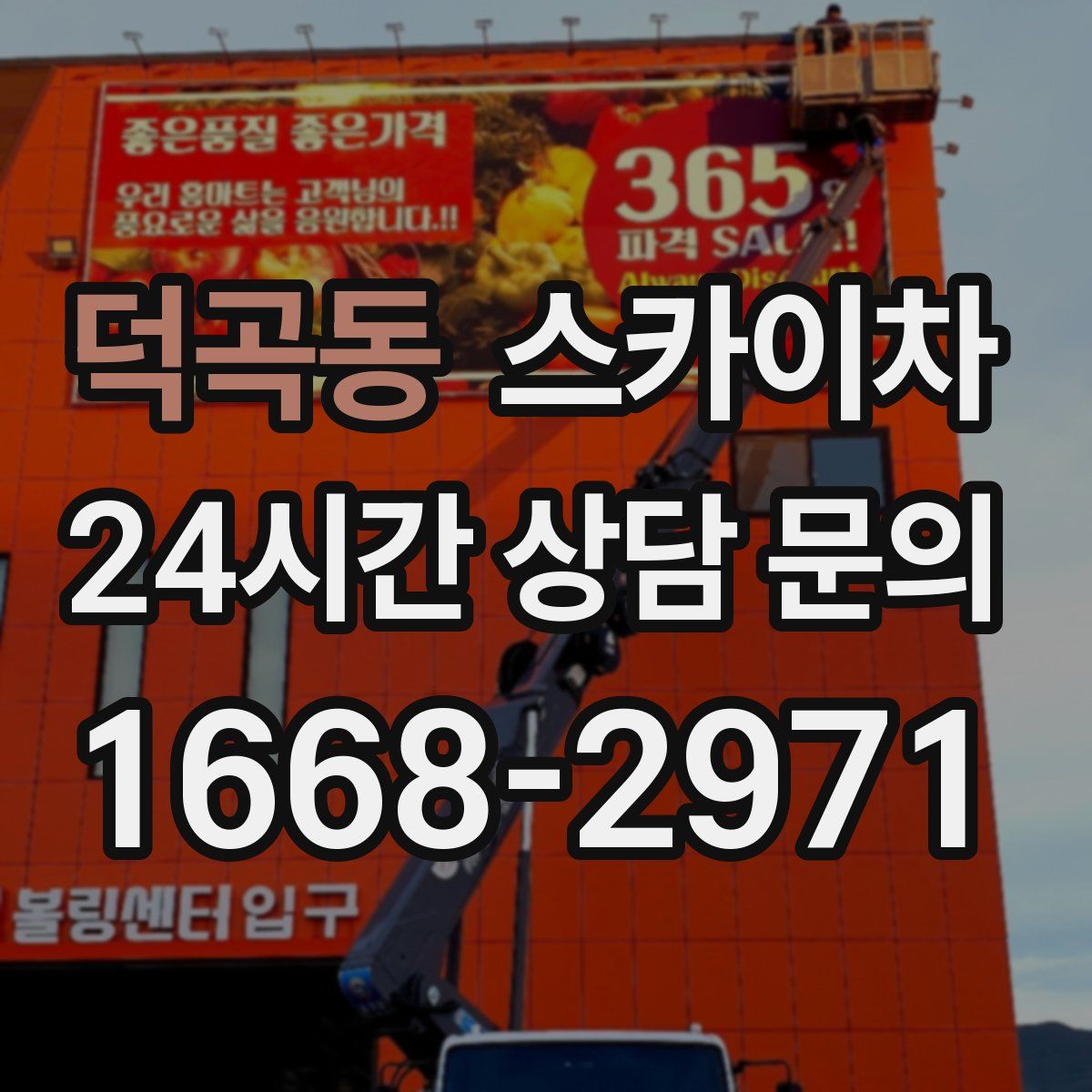 덕곡동 스카이차