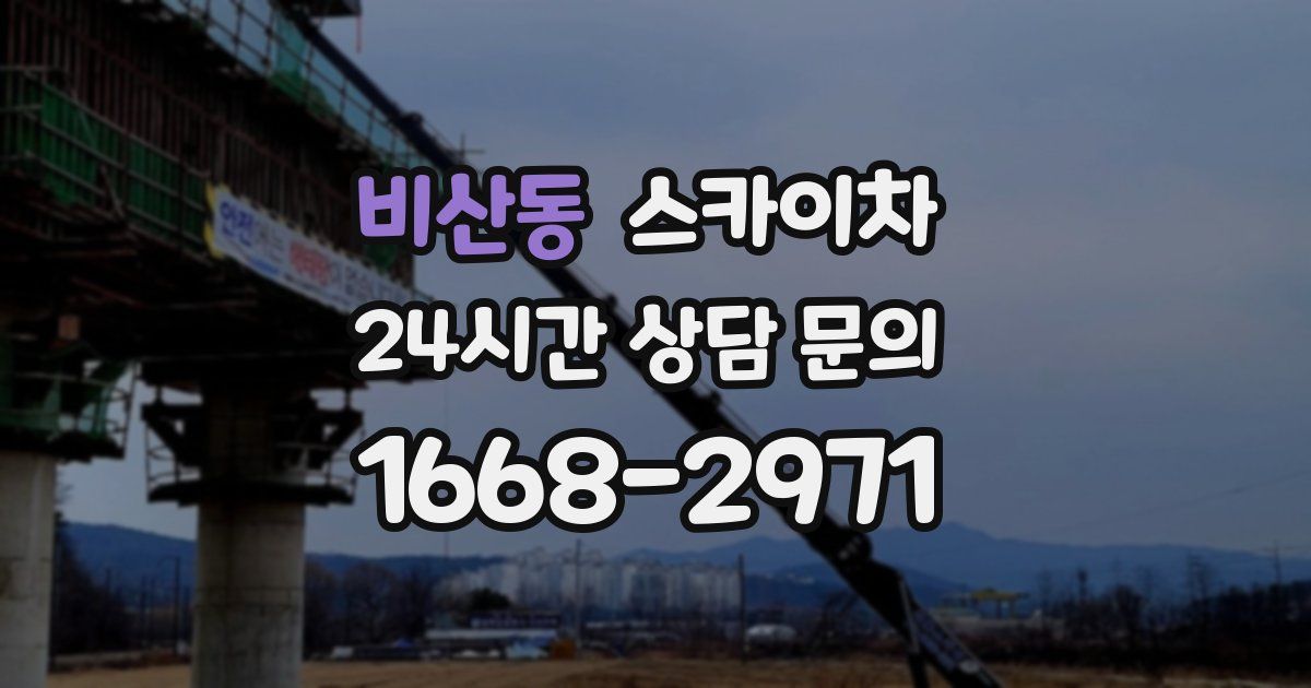 비산동 스카이차