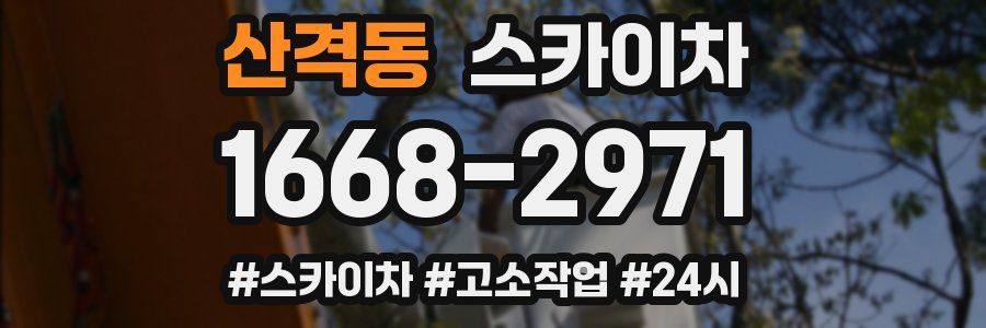 산격동 스카이차