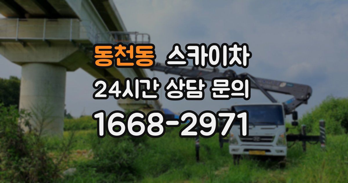 동천동 스카이차
