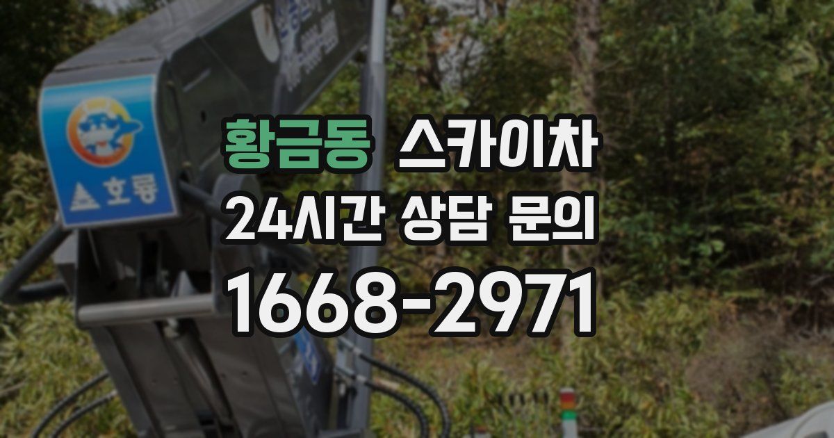 황금동 스카이차