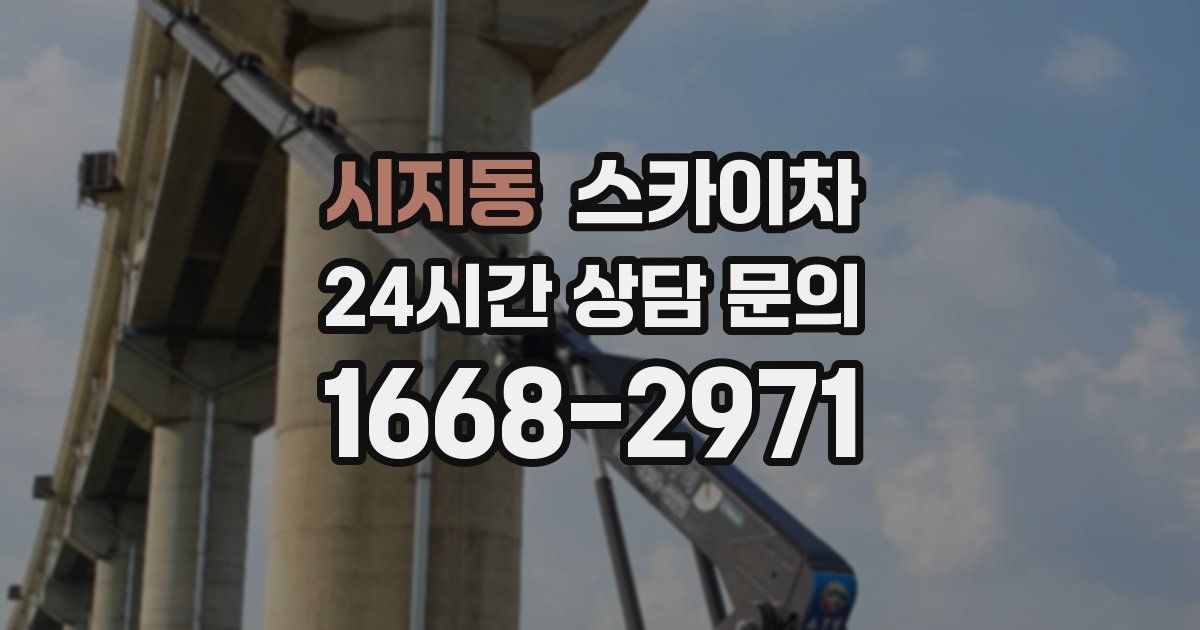 시지동 스카이차
