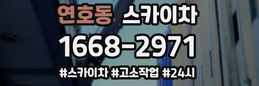 연호동 스카이차