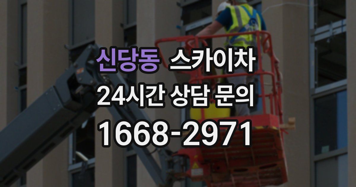 신당동 스카이차