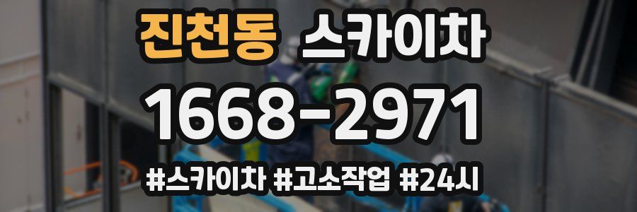 진천동 스카이차