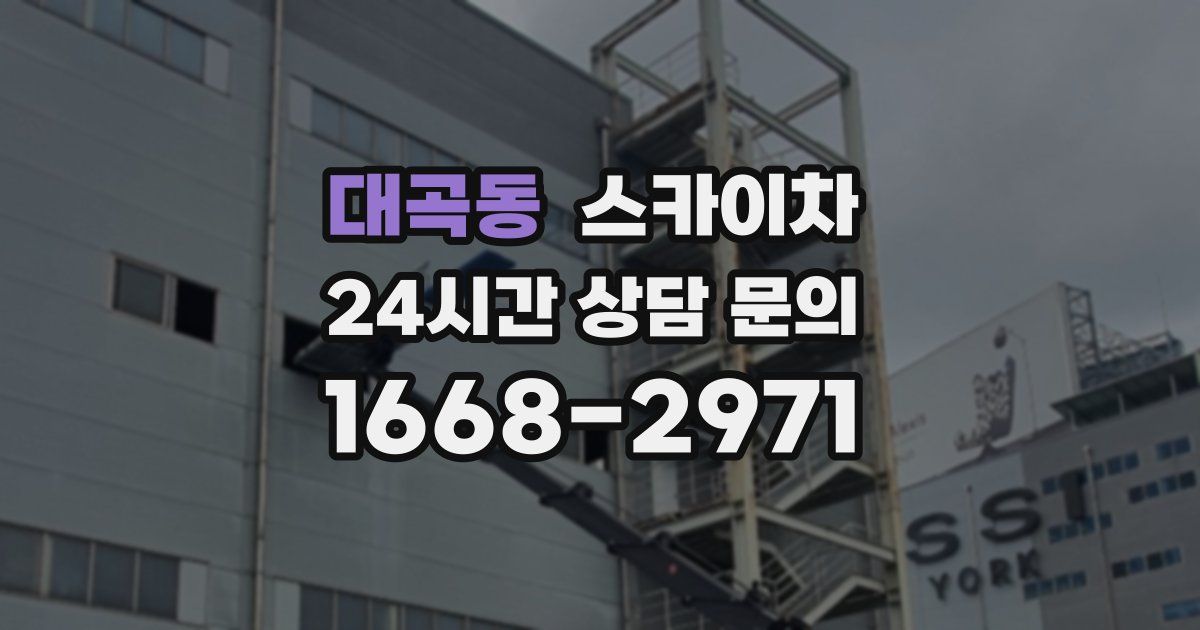 대곡동 스카이차